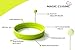 Magic Cuisine 3-Pack Vibrant Green/Neon Green Silicone Egg Ring - Egg Mold - Silicone Pancake Mold