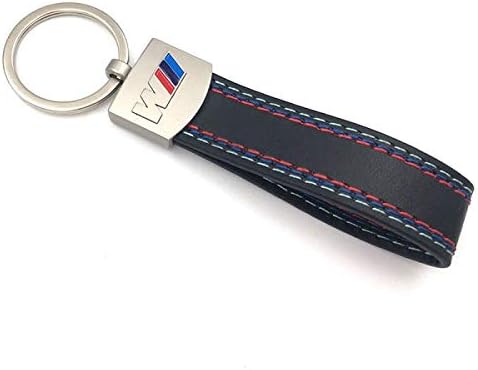 BimmerJakes Keychain Leather for BMW M - Tricolor