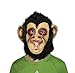 BuBinga Novelty Monkey Animal Head Costume Masks Halloween Party Cosplay Decorations