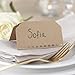 Ginger Ray, Brown Plain Kraft Wedding Place Cards