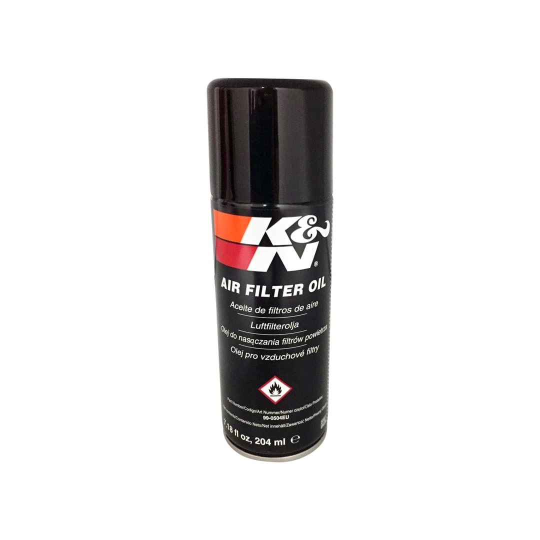 K&N Filters 99-0504EU Car and Motorcycle Oil Air Filter, 204 ml