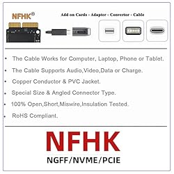 NFHK Internal Mini SAS HD SFF-8643 to Mini SAS High