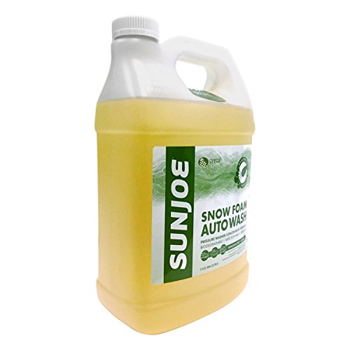 Sun Joe SPX-FCS1G Premium Snow Foam Cannon Pineapple Pressure Washer Rated Car Wash Soap and Cleaner, 1-Gallon