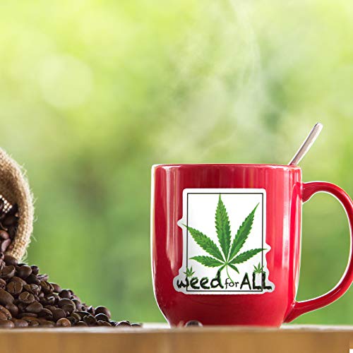 100PCS Green Stickers, Sticker for Water Bottles Laptop Computer Phone Cool Stickers