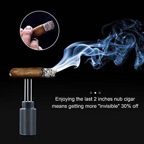 AILE Cigar Punch Enhancer Tool & Nubber,Cigar Draw Cigar Poker for