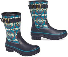 Pendleton Women’s Heritage Print Short Slip-Resistant Rain Boot