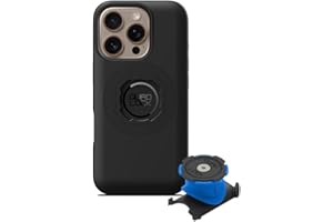 Quad Lock Stem/Handlebar Bike Phone Holder Kit with MAG Phone Case for iPhone 16 Pro