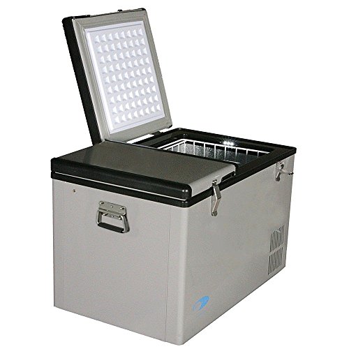 Whynter FM62DZ 62 Quart Dual Zone Portable Refrigerator and Deep