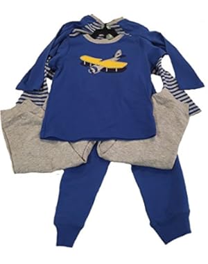 Boys Day Care 4 Piece Set, Blue, 4T
