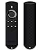 OEAGO Silicone [Anti Slip] Shock Proof Cover Case,Compatible with All-New Fire TV with 4K Alexa Voice Remote (2017 Edition) (2nd Gen) / Fire TV Stick Alexa Voice Remote (Black)-Without Remote