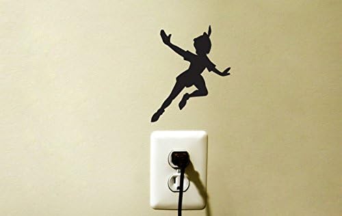 Peter Pan Flying Disney Inspired Home Vinyl Wall Decal Sticker Teen Kids Decor