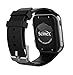 Scinex SW20 16GB Smart Watch for iPhone & Android - US Warranty (Silver/Black)