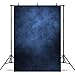 Mehofoto Dark Blue Abstract Backdrop Solid Color Texture Personalized Portrait Background for Photographer 5x7ft Vinyl Vintage Retro Photography Backdrops