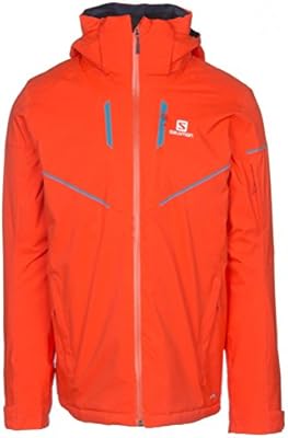 salomon orange ski jacket