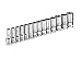 ARES 70503 | 11-Piece 3/8-inch Drive SAE Mid Length Socket Set | 6-Point Sockets Constructed From Premium Heat Treated Chrome Vanadium Steel | Storage Rail Included