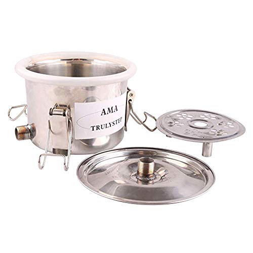New 3 Pots DIY Home Distiller Alcohol Moonshine Ethanol Still Spirits Boiler Wine Water Essential Oils Making Brewing Kit (Stainless Steel, 20 Litres / 5 Gallon) - Thumbnail 6