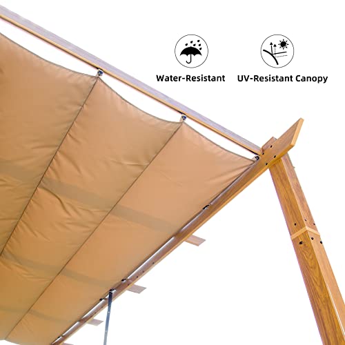 Domi 9x13 Retractable Wall-Mounted Pergola Review: Adjustable Shade Canopy for Patios and Decks image 23
