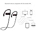 i-SUPERSIM Wireless Headphone, Wireless Bluetooth Sport stereo Headset, V4.0 Bluetooth, High-fidelity Stereo Music, Ergonomic Design for Smartphones - Black
