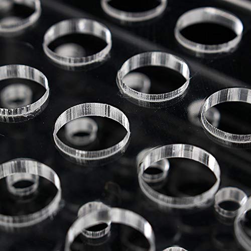 24 Holes Plastic Test Tube Rack Testing Tubes Holder Lab Test Tube Storage Stand Test Tube Stand Shelf Test Tubing Racks Bracket for 10.5mm/1.5ml Test Tube, Lab School Supplies Laboratory Equipment