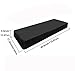 Piano Keyboard Cover, Stretchable Velvet Dust Cover with Adjustable Elastic Cord and Locking Clasp for 76 Keys Electronic Keyboard, Digital Piano, Yamaha, Casio, Roland, Consoles and more(Black)