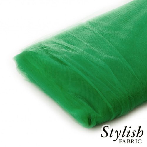 Kelly Green Tulle Fabric - 40 Yards Per Bolt
