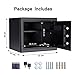 SLYPNOS Electronic Digital Security Safe Box Lock Box (1.0 Cubic Feet)