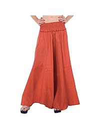 Faldas y bufandas algodón largo plazzo para hombre pantalones de la dama.