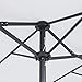 Best Choice Products 15x9ft Large Double-Sided Rectangular Outdoor Aluminum Twin Patio Market Umbrella w/Crank and Wind Vents, Pearl White