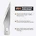 Nicpro 10 PCS #1 Precision Cutter Hobby Knife Set, Exacto Refill Craft Art Knife Kit Cutter for Art, Hobby, Scrapbooking,Stencil