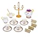Disney Store Beauty and the Beast Be Our Guest Singing Tea Cart