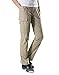 Makino Women's Convertible Quick-Drying Hiking Pants M131612006 Khaki US Small(Asian L)