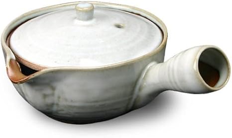 Amazon 急須 おしゃれ Eco食器 有田焼 粉引 白銀 U型茶漉し付き