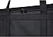 NZ Home Insulated Cooler Bag and Food Warmer (Medium, 2 pack) for Food Delivery & Grocery Shopping with Zippered Top, Black