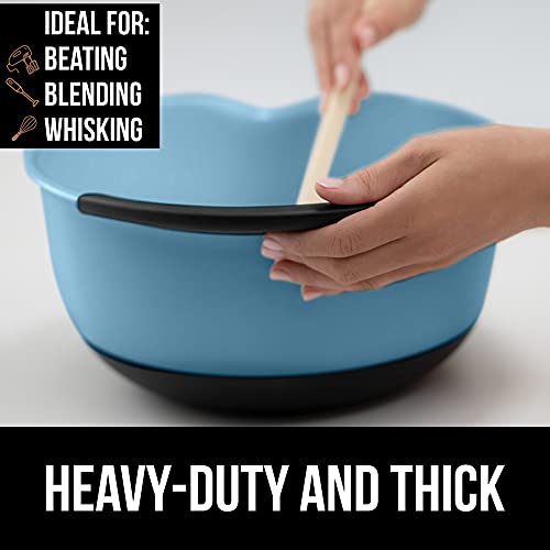 Gorilla Grip Mixing Bowls Set of 2, Slip Resistant Rubber Bottom