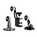 BESTEK 3 in 1 Desk Cell Phone Holder+ Car Stand+ Desk/kitchen/Bookcase Stand for iPhone 7s 7 Plus 6s 6 Plus SE, Samsung Galaxy S7 S6 Edge Note 5 4, Smart Phones and Light Tablets