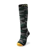 Ski Socks HiCool Lightweight Warm Breathable Knee-Length Stockings Suitable for Skiing Climbing and Keeping Warm in Frigid Weather