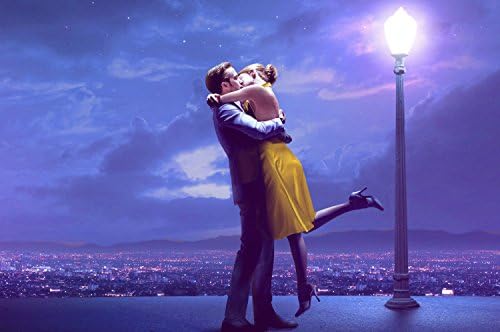 12x18 Premium Luster Photo Print La La Land The Kiss scene from the book or movie Ryan Gosling Emma Stone