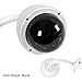 Outdoor IP Camera Optical Zoom - HD 960p w/ 32g SD Storage - Weatherproof Wireless WiFi Home Security Surveillance ONVIF H.264 - Outside PTZ Pan Tilt Dome and 4x Zoom PC iOS Android - Pyle PIPCAMHD47