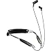 Klipsch R6 Neckband Earbuds with Bluetooth - Black Leather (1062796) - (Renewed)