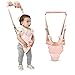 Handheld Baby Walking Harness for Kids, Adjustable Toddler Walking Assistant with Detachable Crotch, Safe Standing & Walk Learning Helper for 8+ Months Baby (Pink-Ordinary)