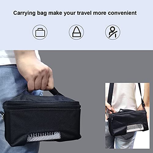 QIRDLP （Upgraded version） Insulin Cooler Case portable Diabetic cooler Box Mini Drug Refrigerator Keeping Cooling 2-8℃ with handle, alarm & USB Chargerable（1 layer Celsius temperature