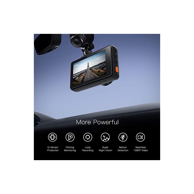 APEMAN C450 Dash Cam 1080P Full HD Camera British Trucking
