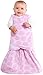 Halo SleepSack Swaddle Microfleece - Pink Floral Burst with Bird - Newborn