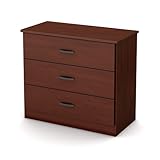 South Shore Libra 3-Drawer Chest, Royal Cherry