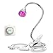 GreenLaren LED Grow Light with 24-Hour Mechanical Outlet Timer, 5W Plant Light with Spring Clamp and 360°Flexible Gooseneck Arm for Indoor Plant