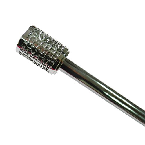 Elegant Home Fashions Shower Rod - Chrome Hulne Rod