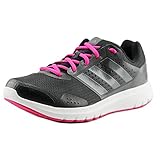 adidas Performance Women's Duramo 7 W Women's Running Shoe, Black/Silver/Pink, 9 M US