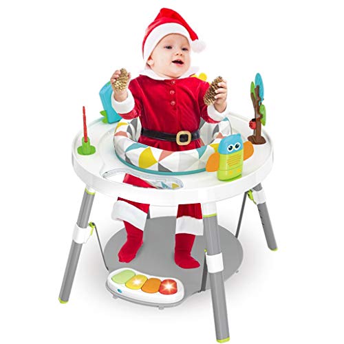Baby Activity Center Jumper Chair, 3-Stage Jump Entertainers Activity  Center with 360-degree Swivel Seat, Heig