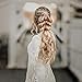 Olbye Wedding Hair Comb Crystal Bridal Hair Accessories Hair Comb for Wedding Head Piece (Gold)