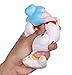 Anboor 5.1 Inches Jumbo Slow Rising Squishies Ice Cream Poop Yummy Bear Kawaii Scented Squishies Animal Toy for Collection 1 Pcs Color Random
